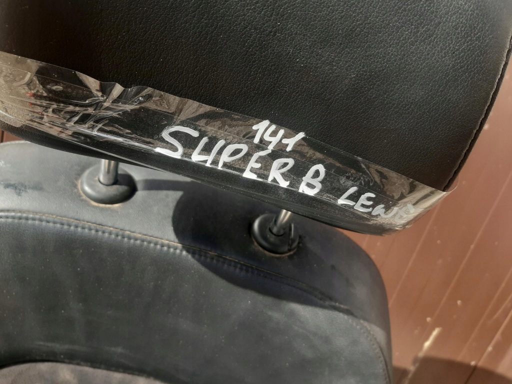 фото №10, Сидіння лівий перед skoda superb ii lift шкіра подушка безпеки