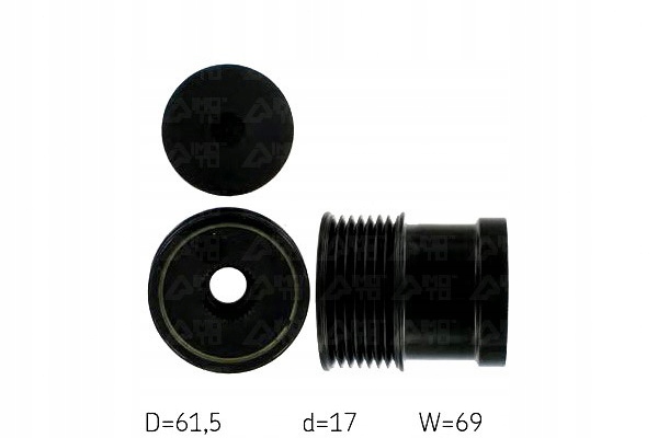 Купить Шкив генератора ford transit 2,4tdci 00- s