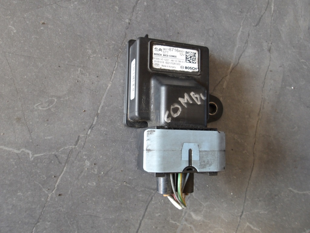 фото №1, Opel combo e peugeot citroen модуль реле запуск стоп 967787168001