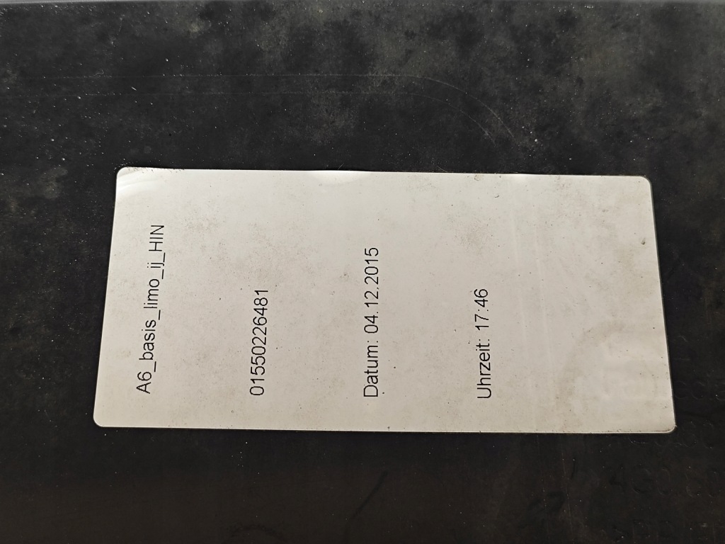 Бампер задняя audi a6 c7 lift sedan lz7g 70 km! Оригинал