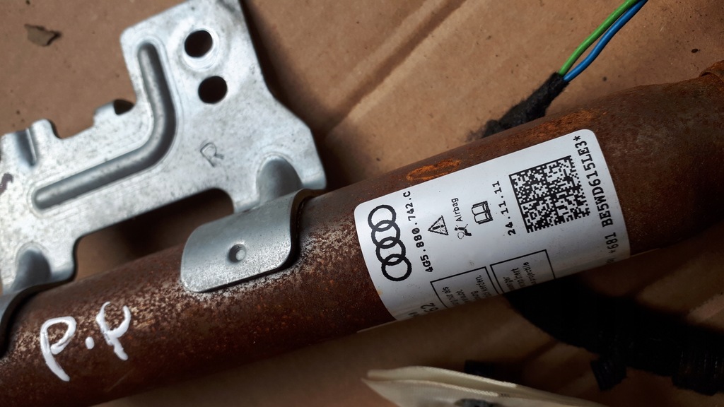 фото №8, Шторка безпеки подушка безпеки audi оригінальний номер 4g5880742c