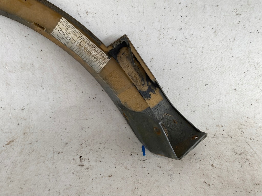 фото №8, Vw polo iv cross 01- молдинг накладка крила правий перед 6q0853086f