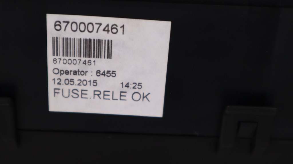 фото №10, Maserati ghibli 3.0 d 14- коробка предохранителей 670007461