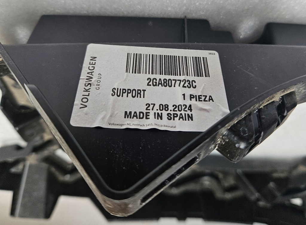 фото №4, Напрямна бампера лівий перед vw t-roc 2ga807723c