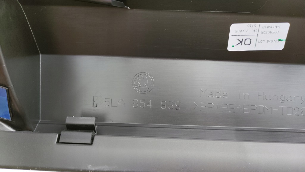 фото №10, Skoda enyaq iv 5la молдинг дверь левый перед передняя 5la854939 td65