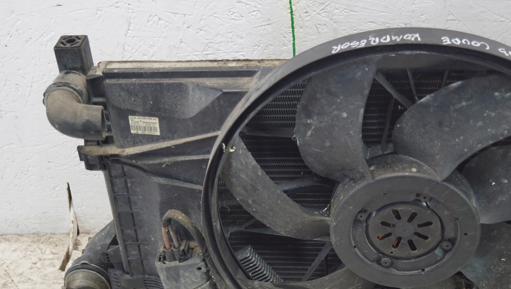 фото №12, Mercedes w203 компрессор комплект радиатор