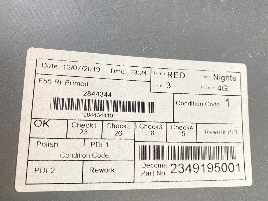 фото №16, Бампер задня задній mini cooper one f56 f55 2014-