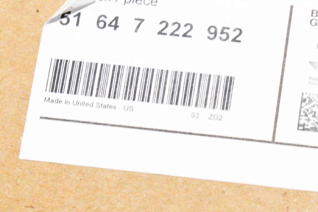 фото №7, Bmw e70n x5 кронштейн канал впускной воздуха радиатора 7222952