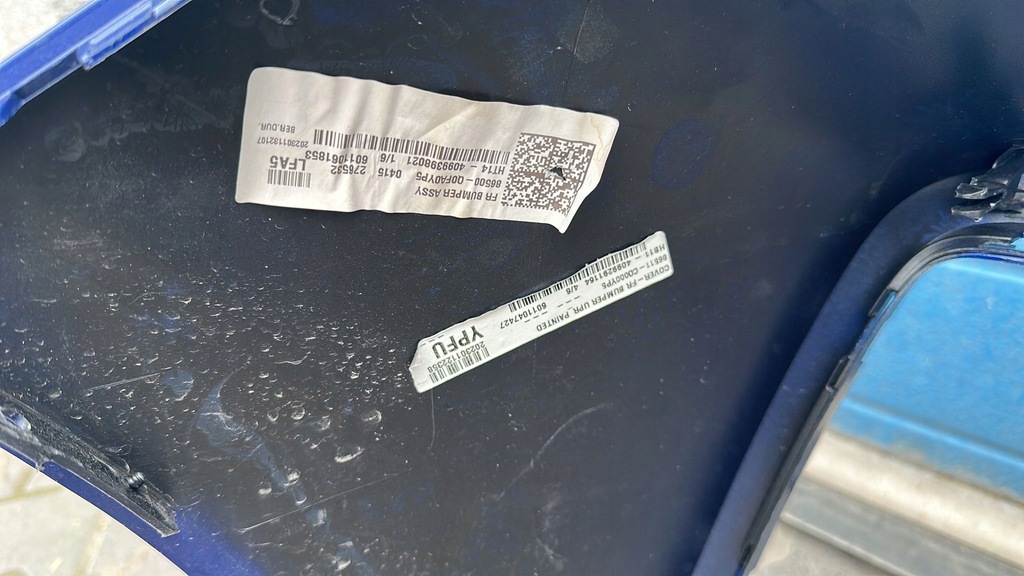 фото №6, Hyundai i20 2021- n performance бампер перед