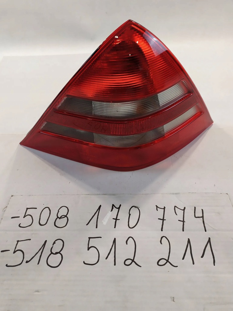 фото №9, Лампа задня права nowa mercedes slk r170