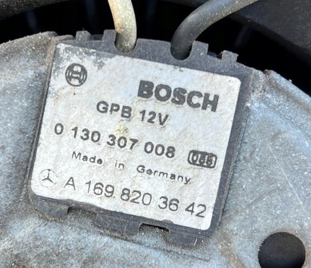 фото №8, Mercedes w169 вентилятор радіатора корпус a1695001893 1695001893