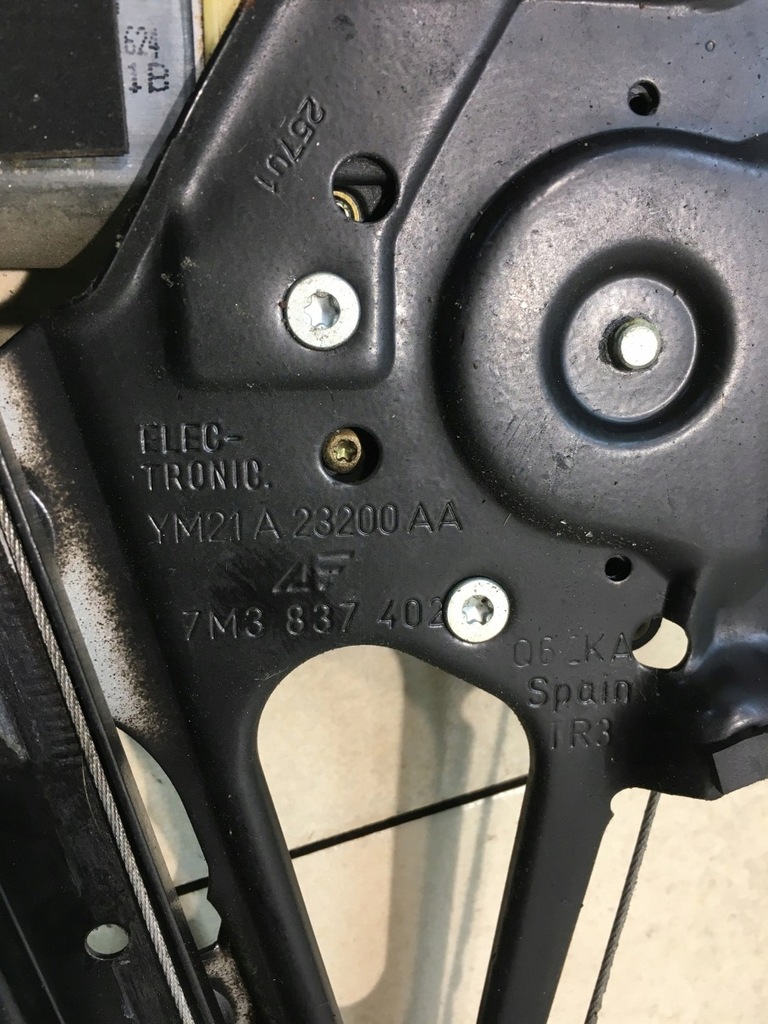 фото №9, Подъемник стекло правый перед galaxy i fl ym21a23200aa ym2114533aa