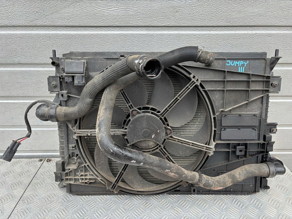 фото №1, Citroen jumpy iii expert радиатор комплект вентилятор