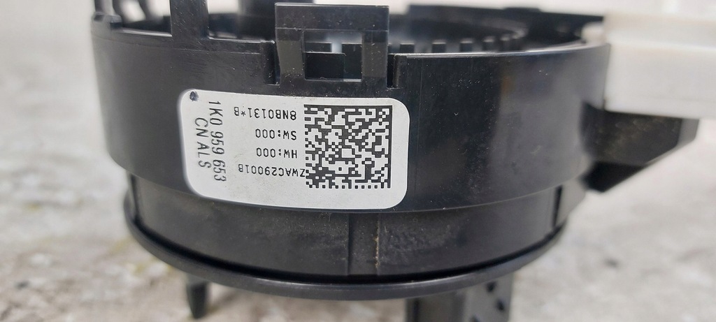 фото №7, Vw golf 5 v 03-09 лента подушка безопасности шлейф 1ko959653