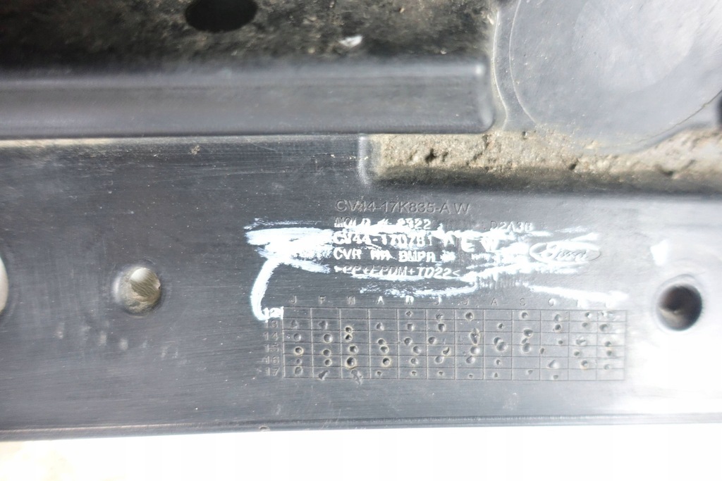 фото №10, Ford kuga ii 2 mk2 бампер задняя задний cv44-17k835-a-w