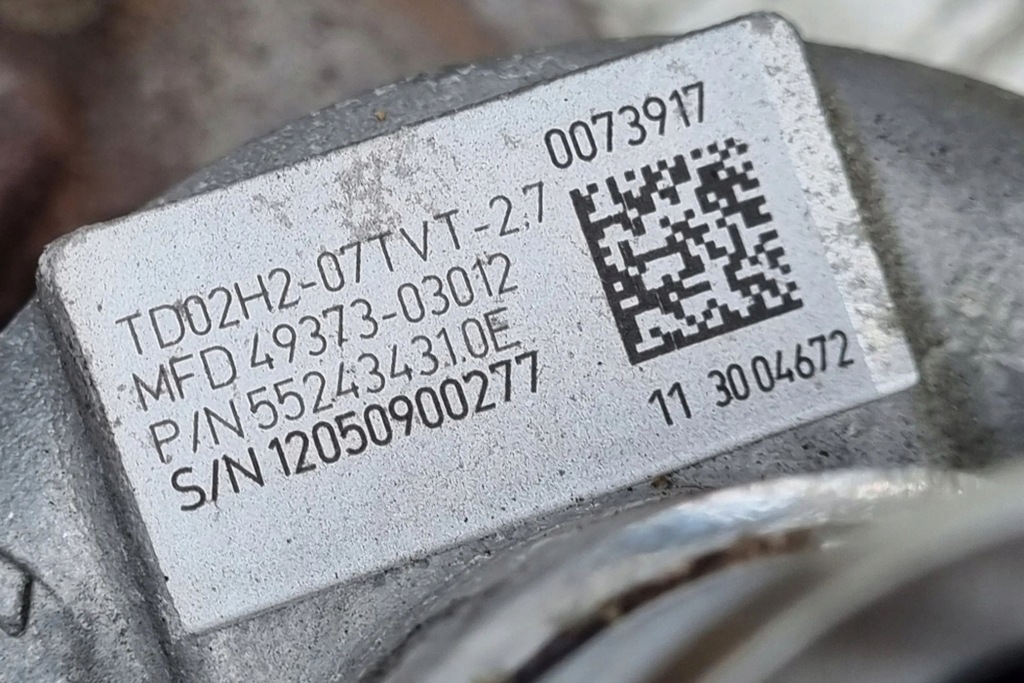 фото №9, Турбина alfa romeo mito 955_ 552434310e 1.4l бензиновый 2010