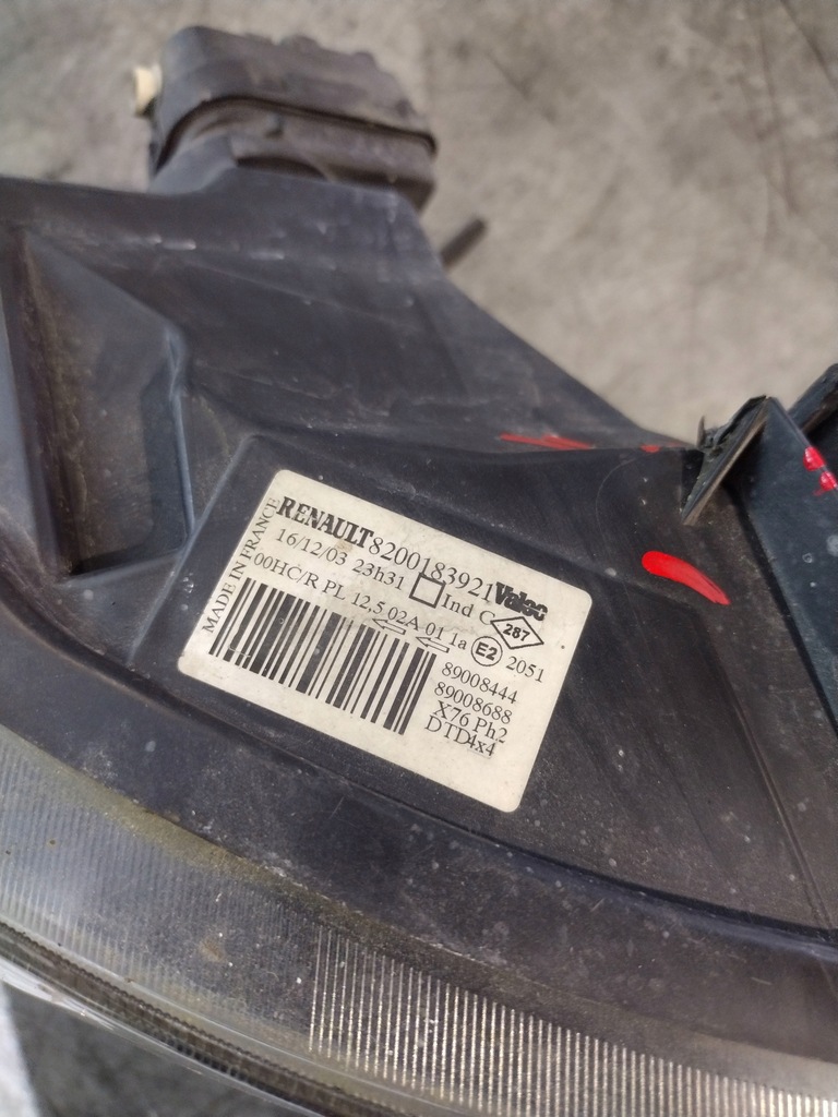 фото №11, Лампа права перед renault kangoo i lift