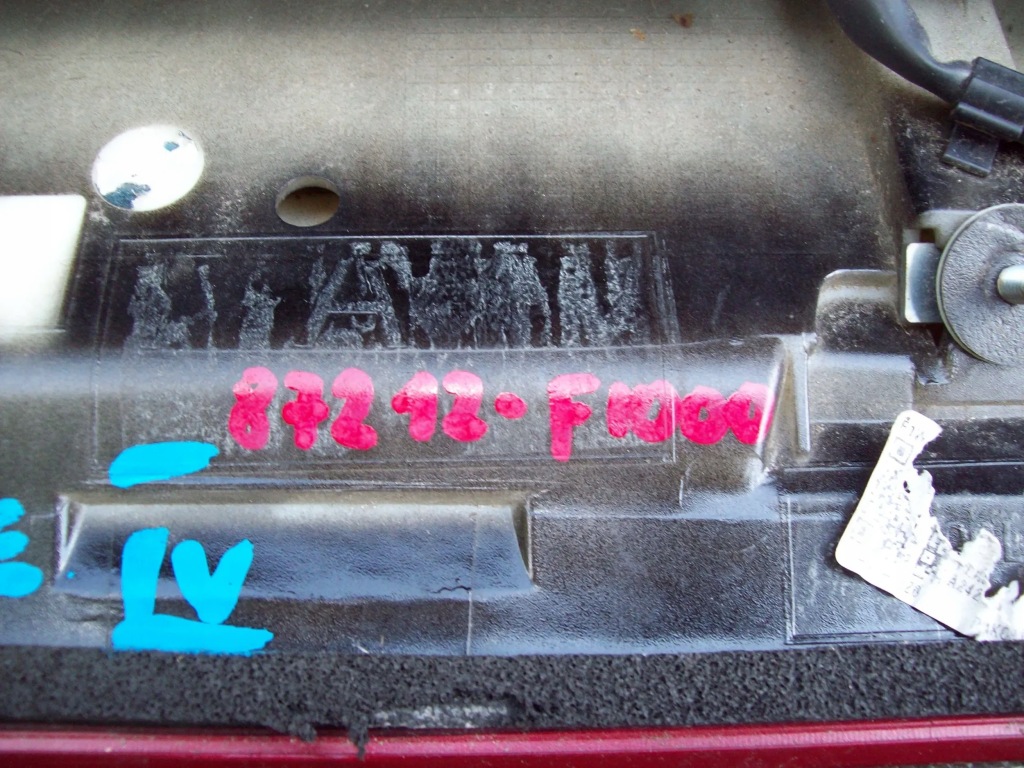 фото №12, Спойлер крышки задняя спойлер kia sportage iv 87212-f1000