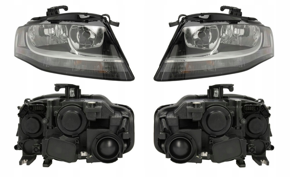 фото №1, Фара лампа audi a4 s4 b8 07-11 le+pr depo