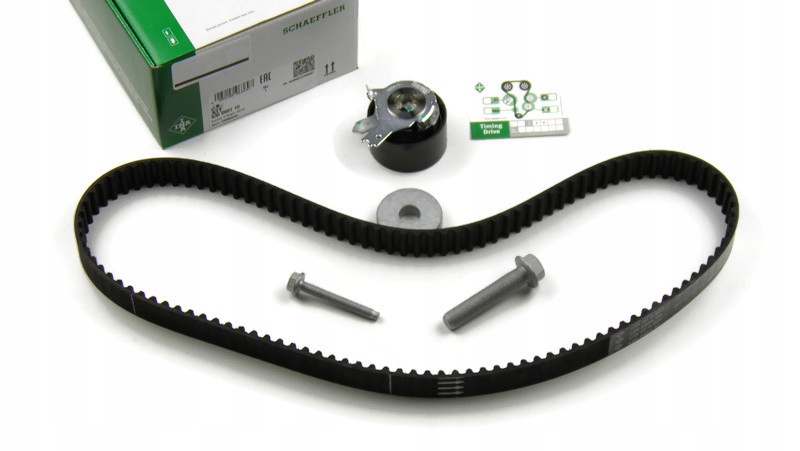 фото №10, Комплект - набір ремінь розподільного валу [ina]