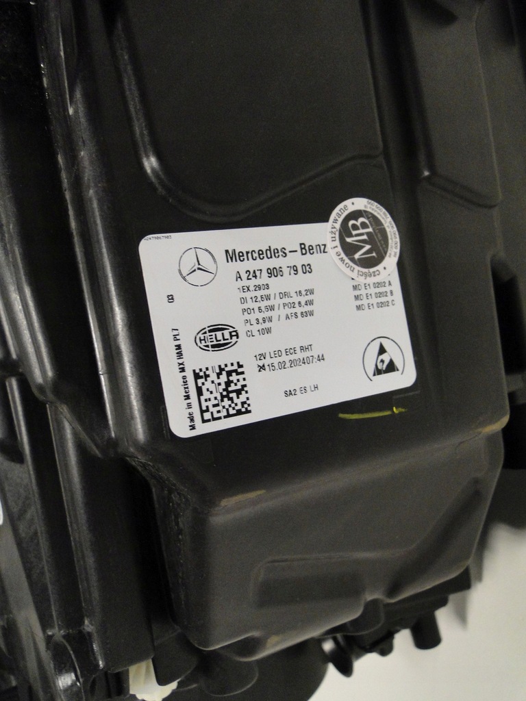 фото №15, Mercedes glb x247 247 lift лампа ліва multibeam led