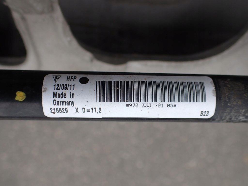 фото №11, Подрамник подрамник подрамник подвеска задняя porsche panamera i 970 3.6 v6 12r