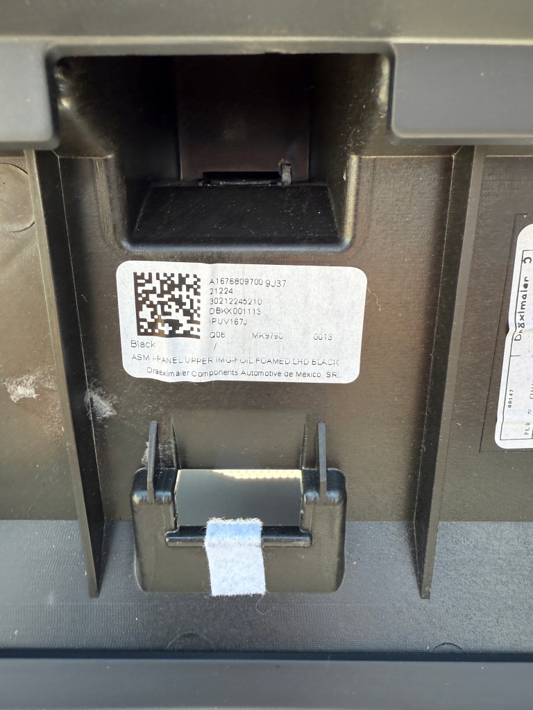 фото №7, Mercedes gle gls w167 lift панель приладів приладова панель  панель приладів