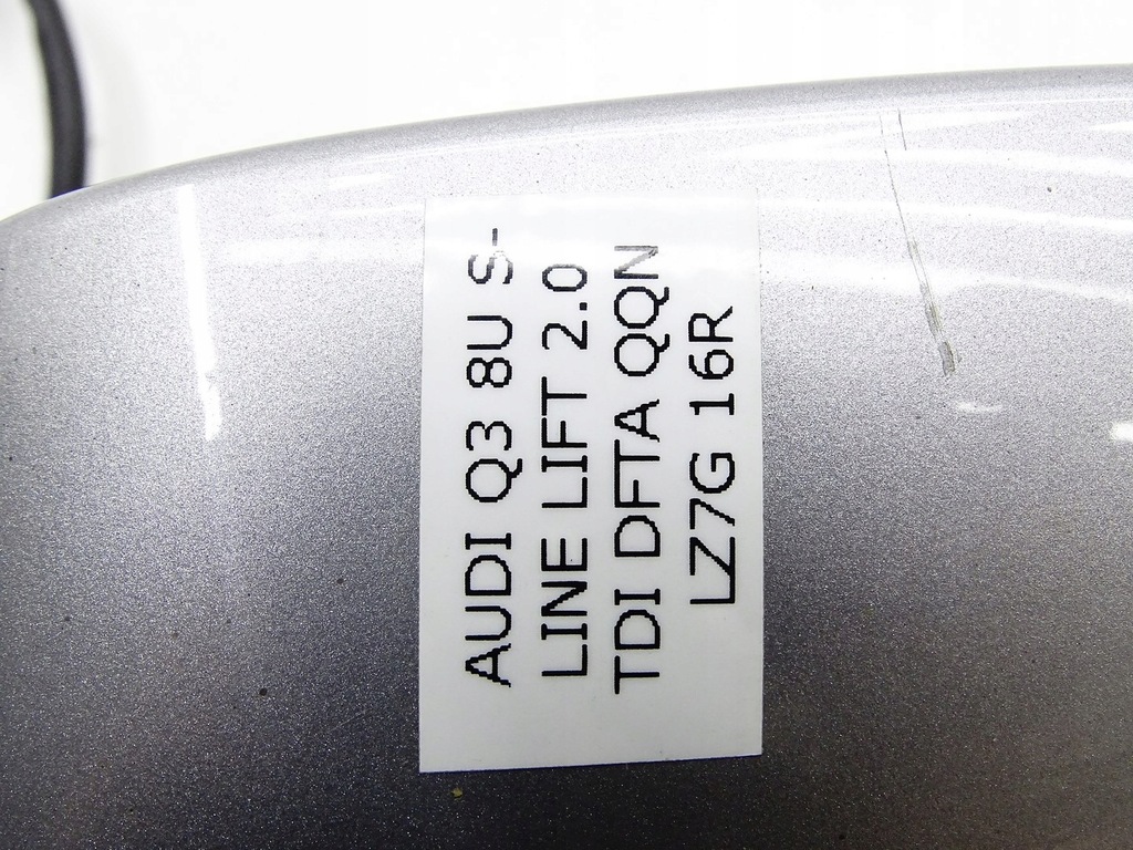 фото №11, Зеркало наружное дверь левая audi q3 8u lift lz7g 12 pin