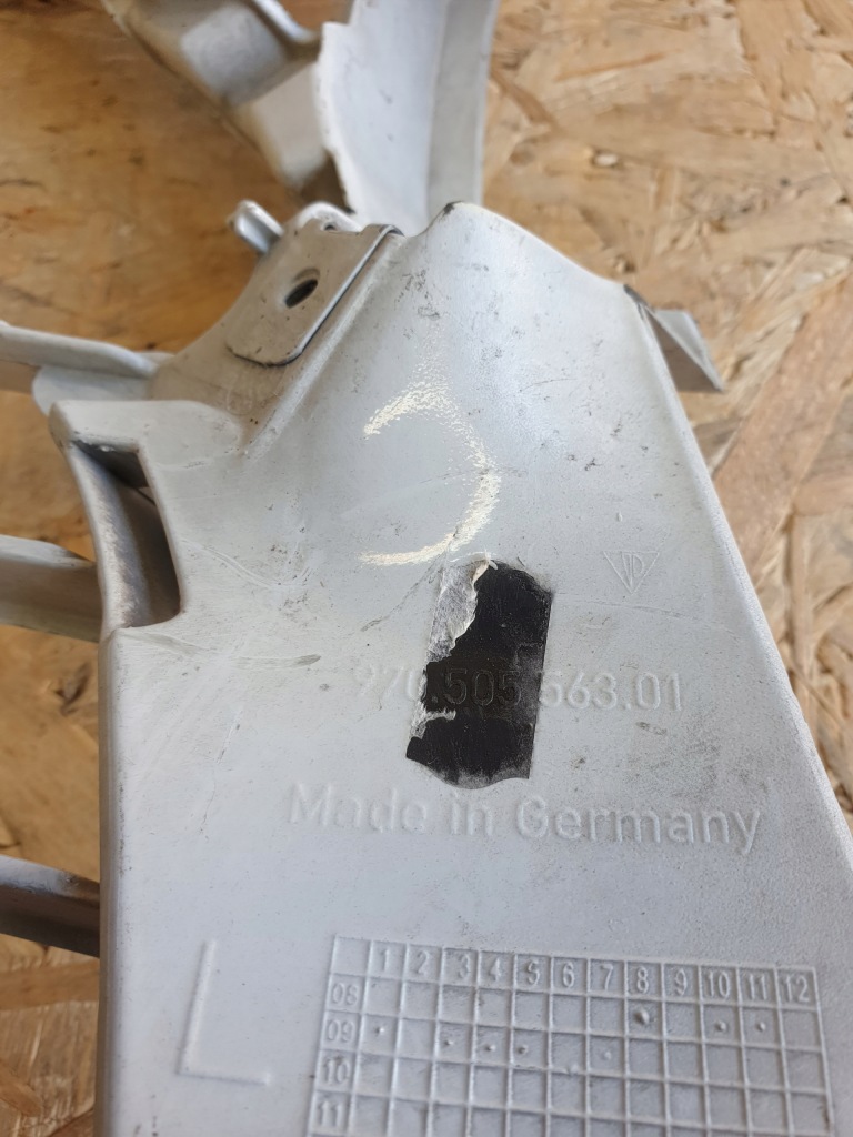 фото №6, Porsche panamera 970 решётка бампера левая 97050556301