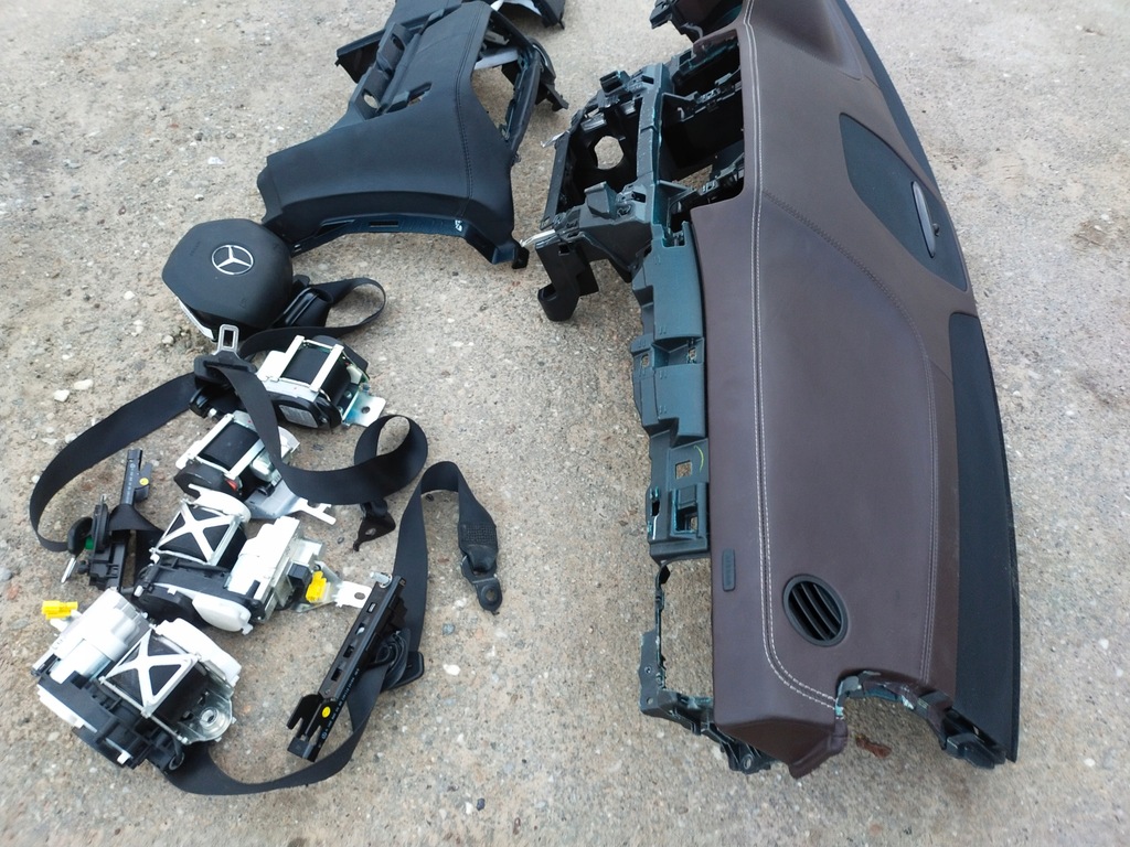 фото №9, Mercedes ml w166 консоль комплект