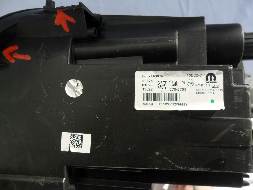 фото №12, Fiat 500 ii electric фара левый передний лампа левая передняя перед