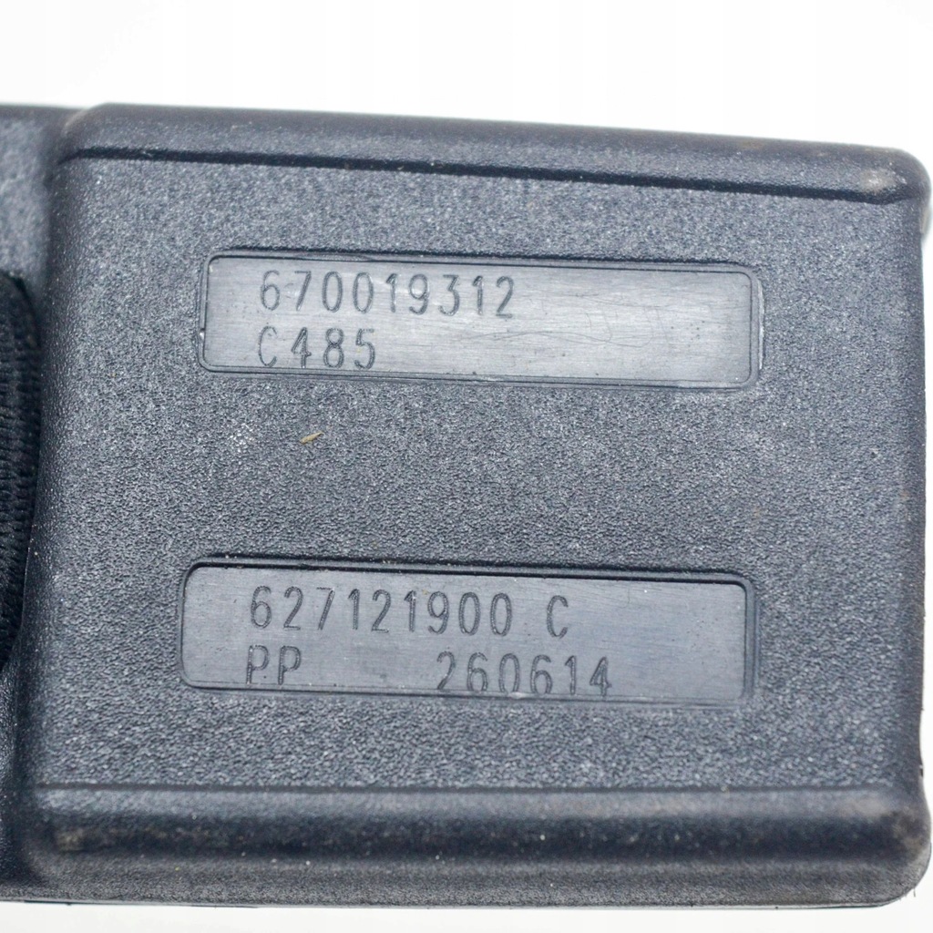 фото №6, Maserati ghibli 2015 пряжка середнього поперечина безпеки сидіння заднього