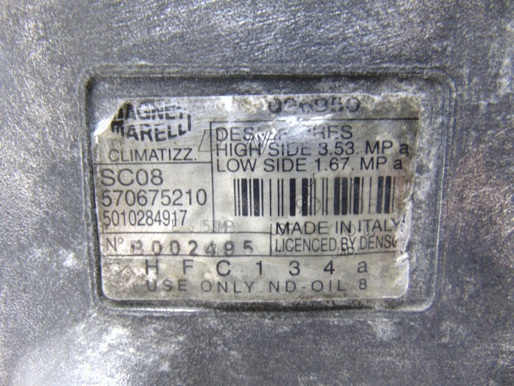 фото №6, Компресор компресор кондиціонера 570675210 renault mascott