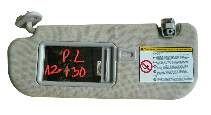 фото №2, Захист сонцезахисна ліва hyundai i30 ii 2012-2017 rok