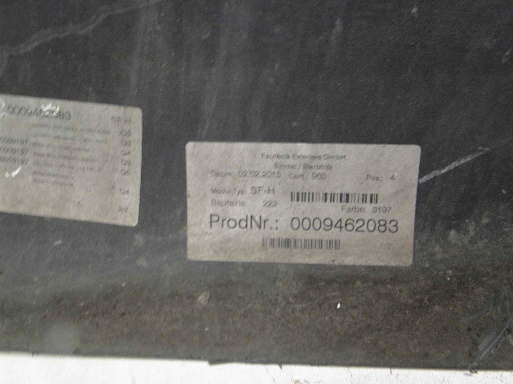 фото №11, Mercedes s klasa w222 222 бампер задній na pts