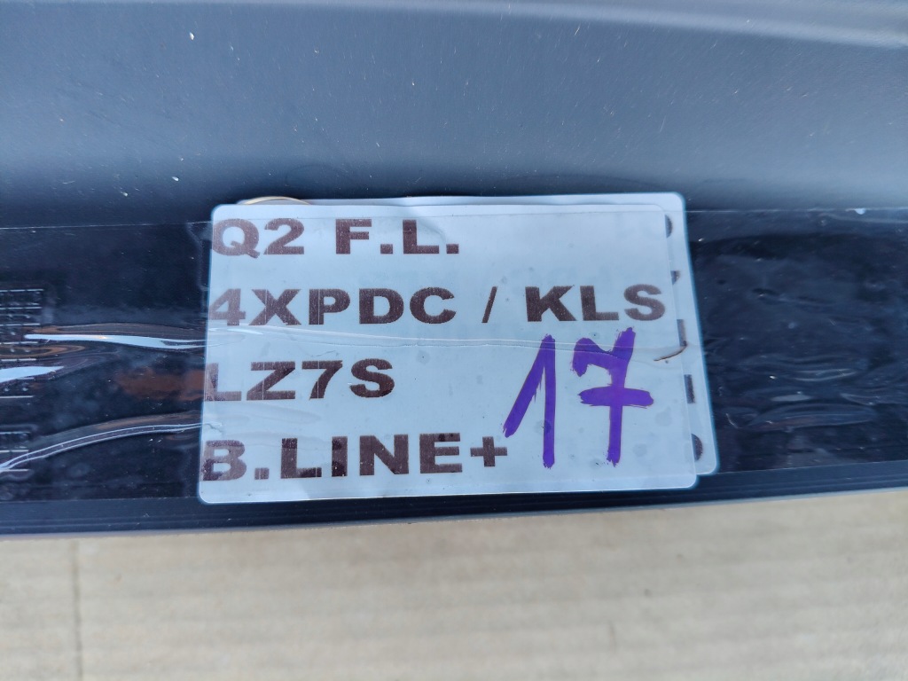 фото №7, Audi q2 бампер перед s-line facelift 4xpdc новый