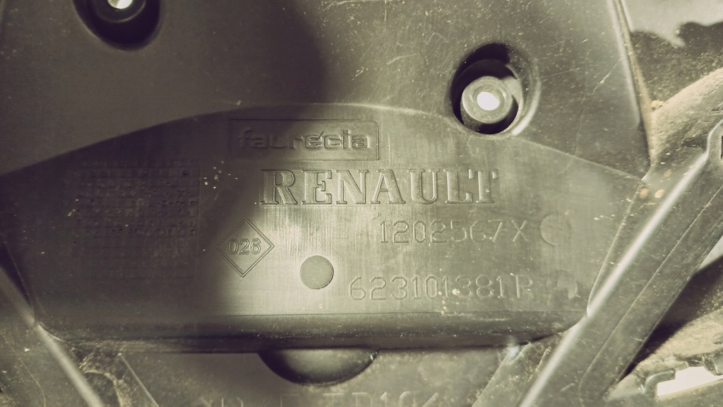 фото №12, Усилитель решётка радиатора молдинг renault kangoo ii lift 13-21 623829154r 623101381