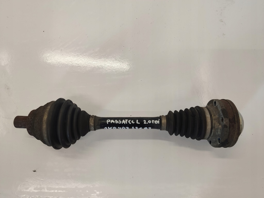 фото №1, Vw passat cc 10r привідний вал ліва 2.0tdi 1k0407271bj