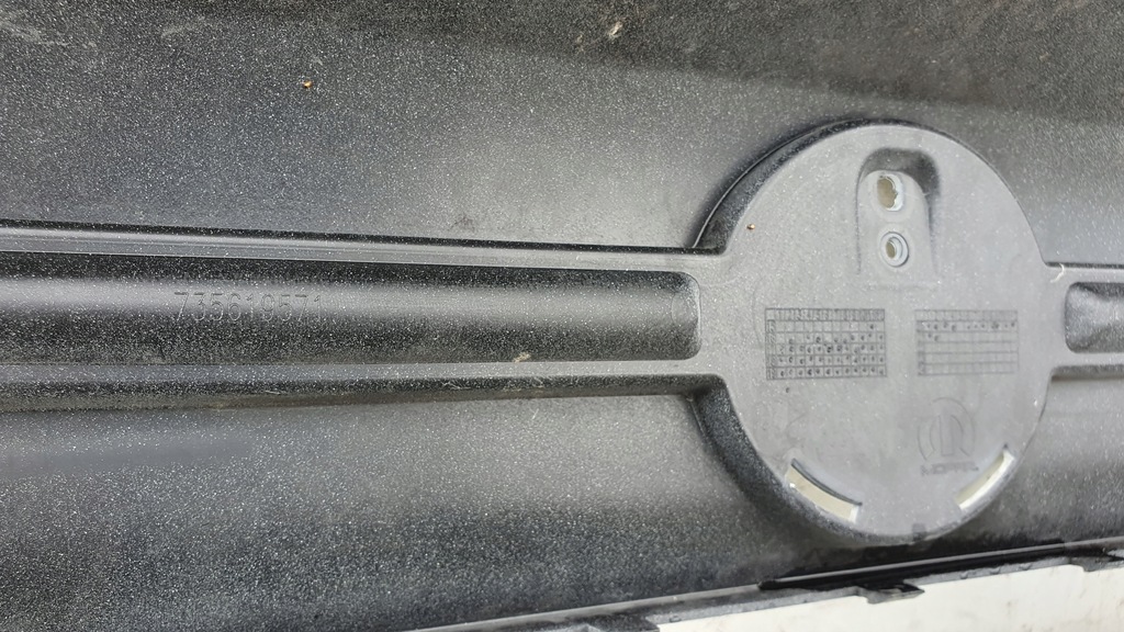 фото №13, Fiat 500 sport lift 15- бампер перед оригинал