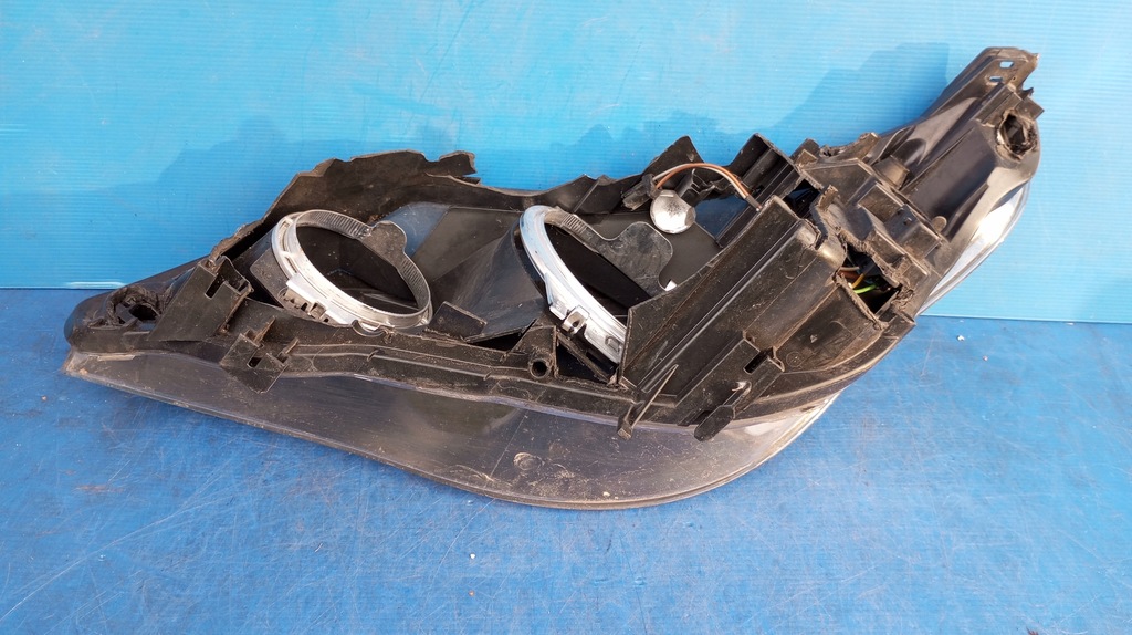 фото №13, Корпус лампа скло фари скло правий перед лампи bmw e60 e61 ксенон 2003-