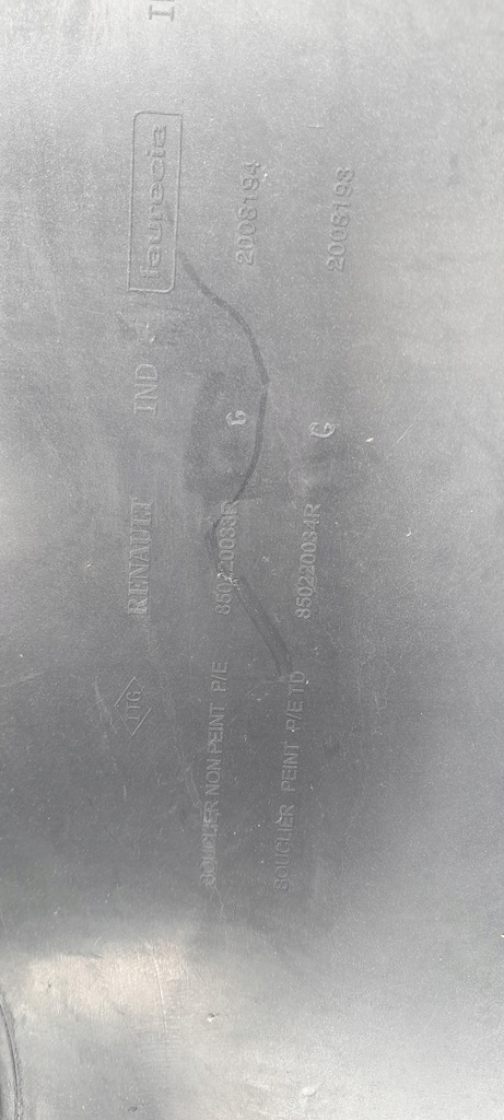 фото №13, Бампер задний+ алюминиевая накладка dacia duster i 2010- оригинал