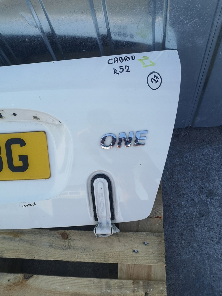 фото №6, Кришка багажника багажника mini cooper r52 cabrio lift 850