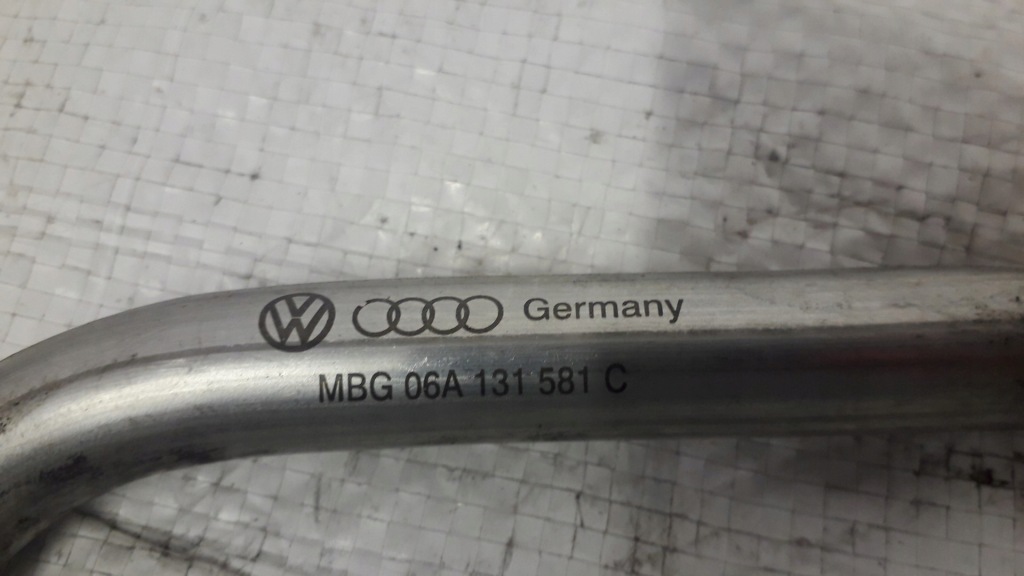 Vw golf iv 2.0 трубка шланг egr 06a131581c Недорого