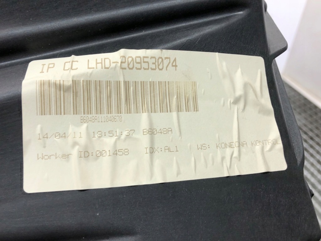 фото №11, Панель приладів консоль панель приладів opel insignia a 08-17