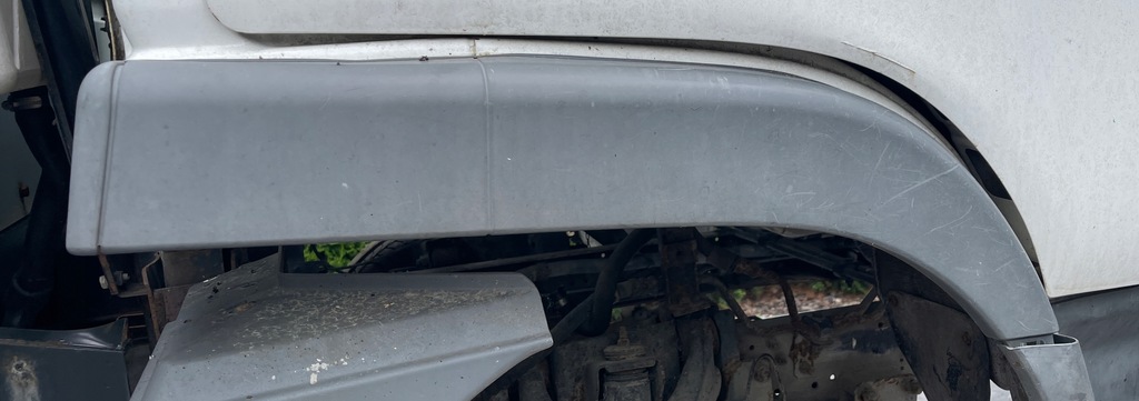 фото №1, Крыло брызговик подкрылок cabstar правое 99-06rok