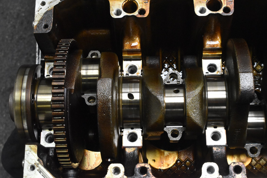 фото №12, Блок dół двигателя wał m52b20 bmw e39 2.0i 150 km 95-00