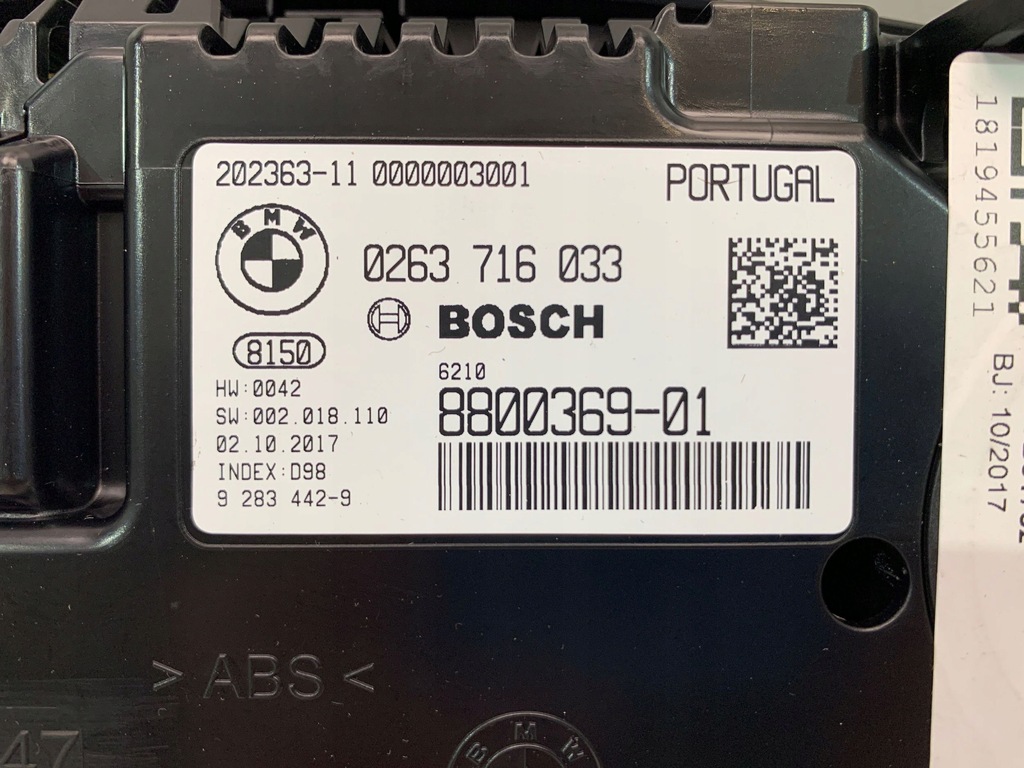 фото №5, Bmw i8 l12 счетчик приборы europa idealne 8800369