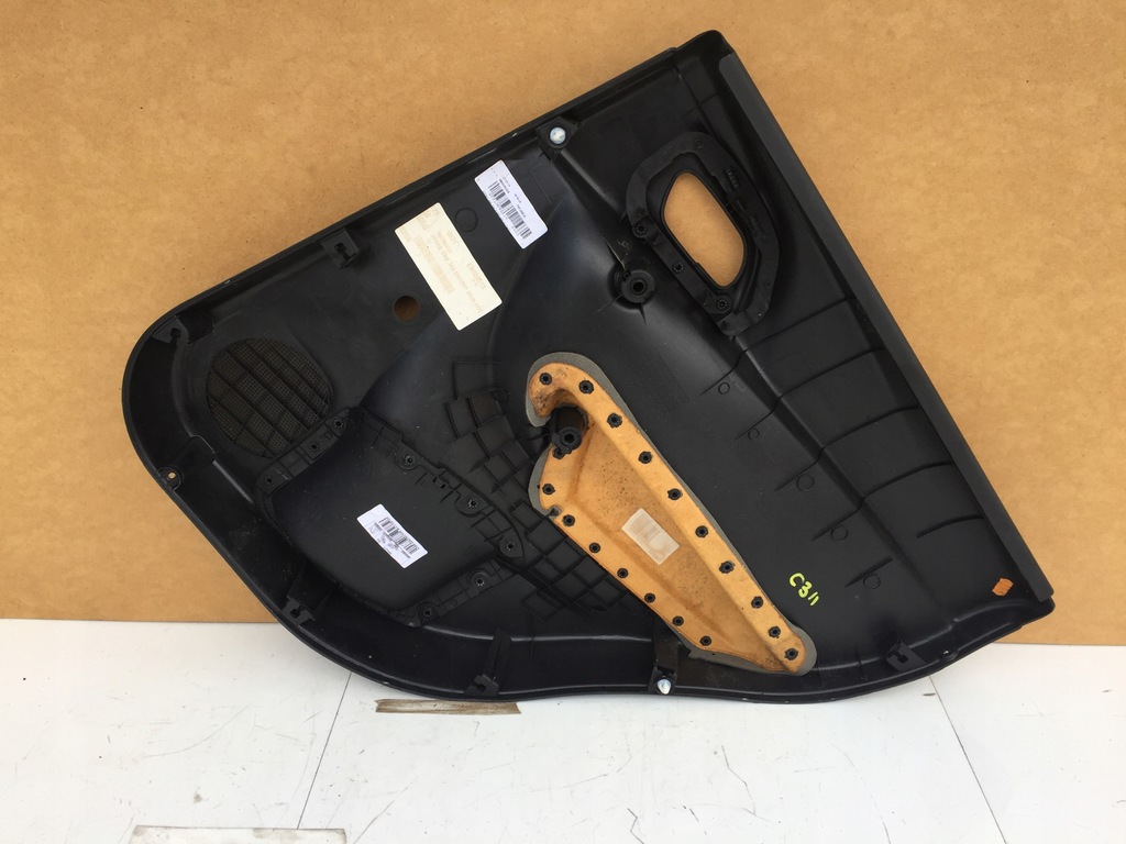 фото №4, Citroen c3 ii lift обивка обшивка левый задняя