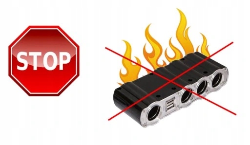 фото №10, Rozgałęziacz роз'єм прикурювача x3 з розетка прикурювача master