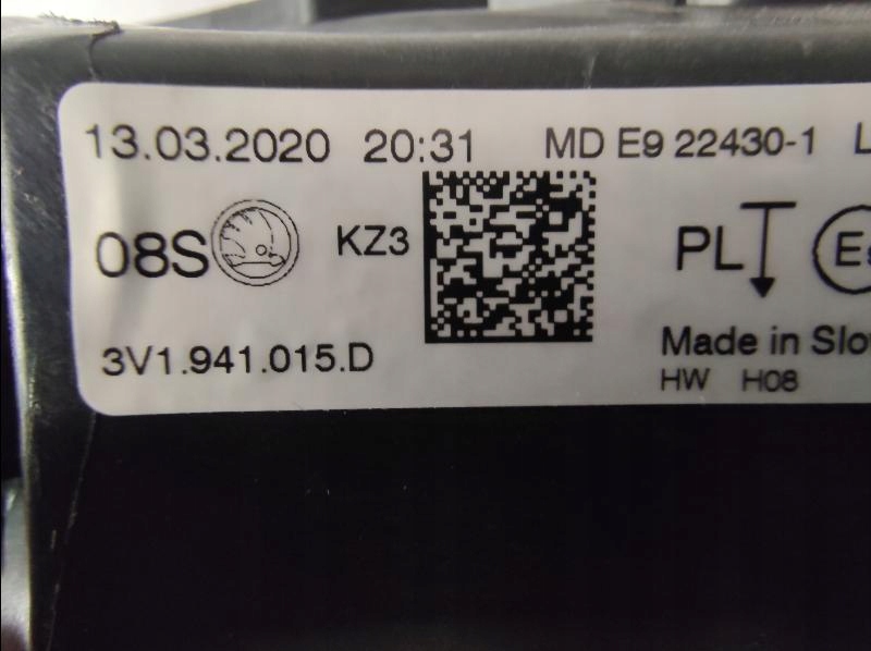 фото №14, Лампа передняя перед skoda superb iii lift full le